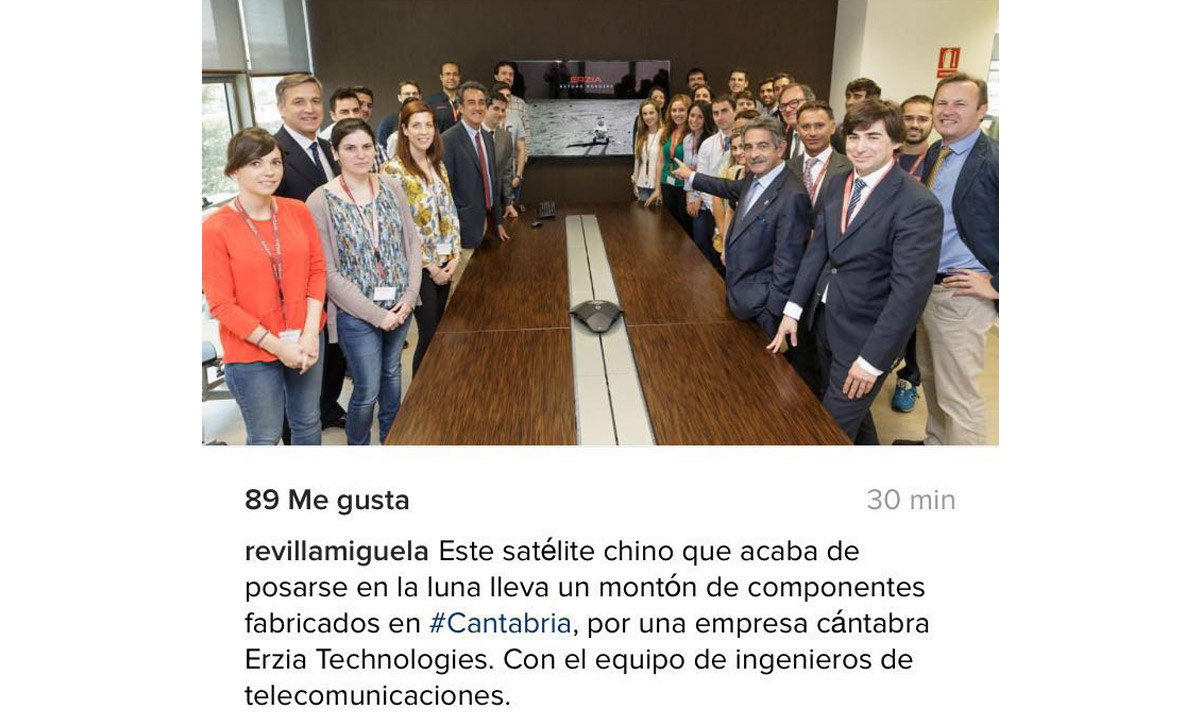 Tirso, Revilla visita Erzia, Cantabria